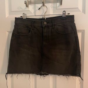 Express jean mini-skirt, 6